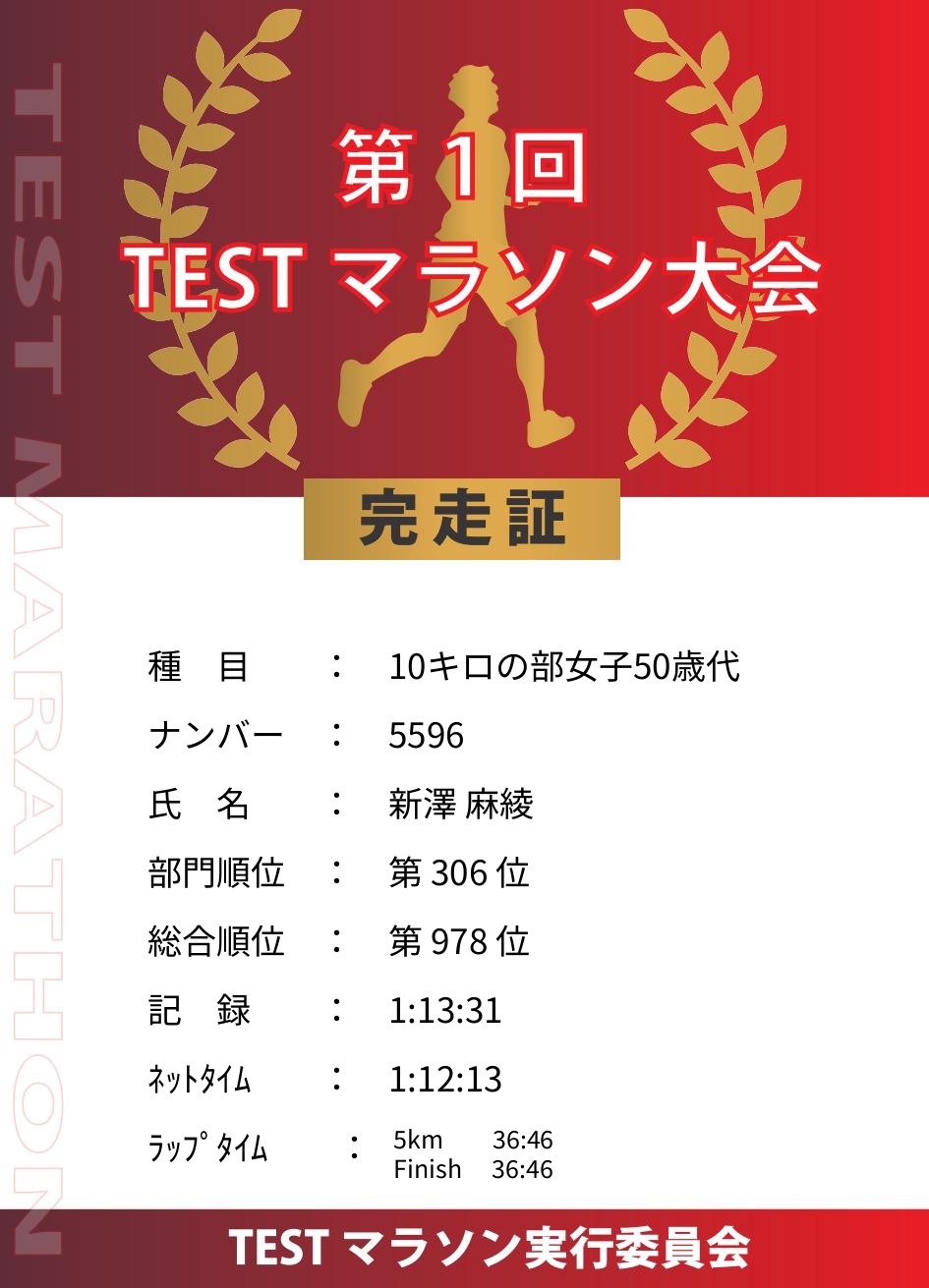 記録証プレビュー