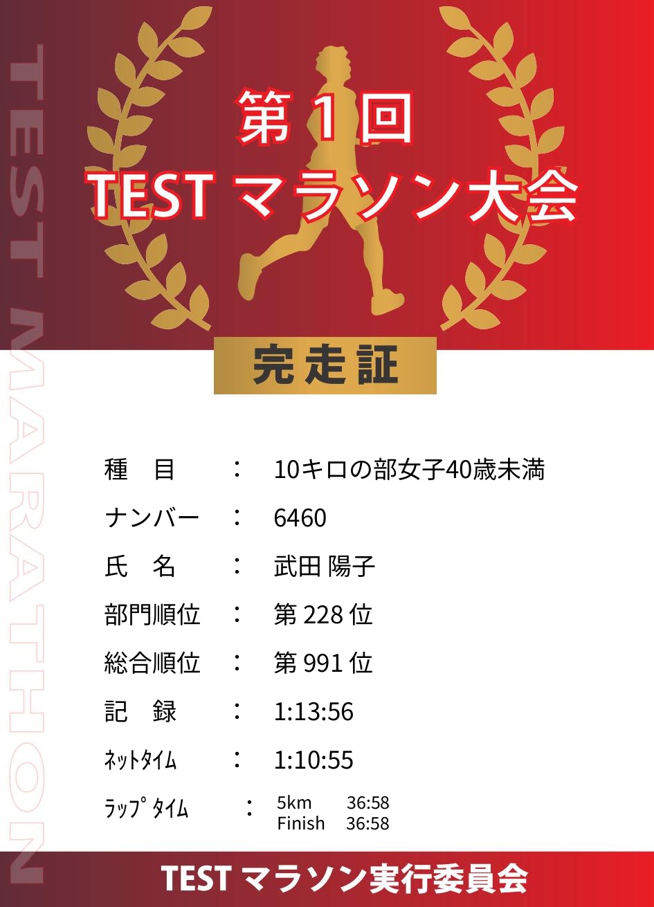記録証プレビュー