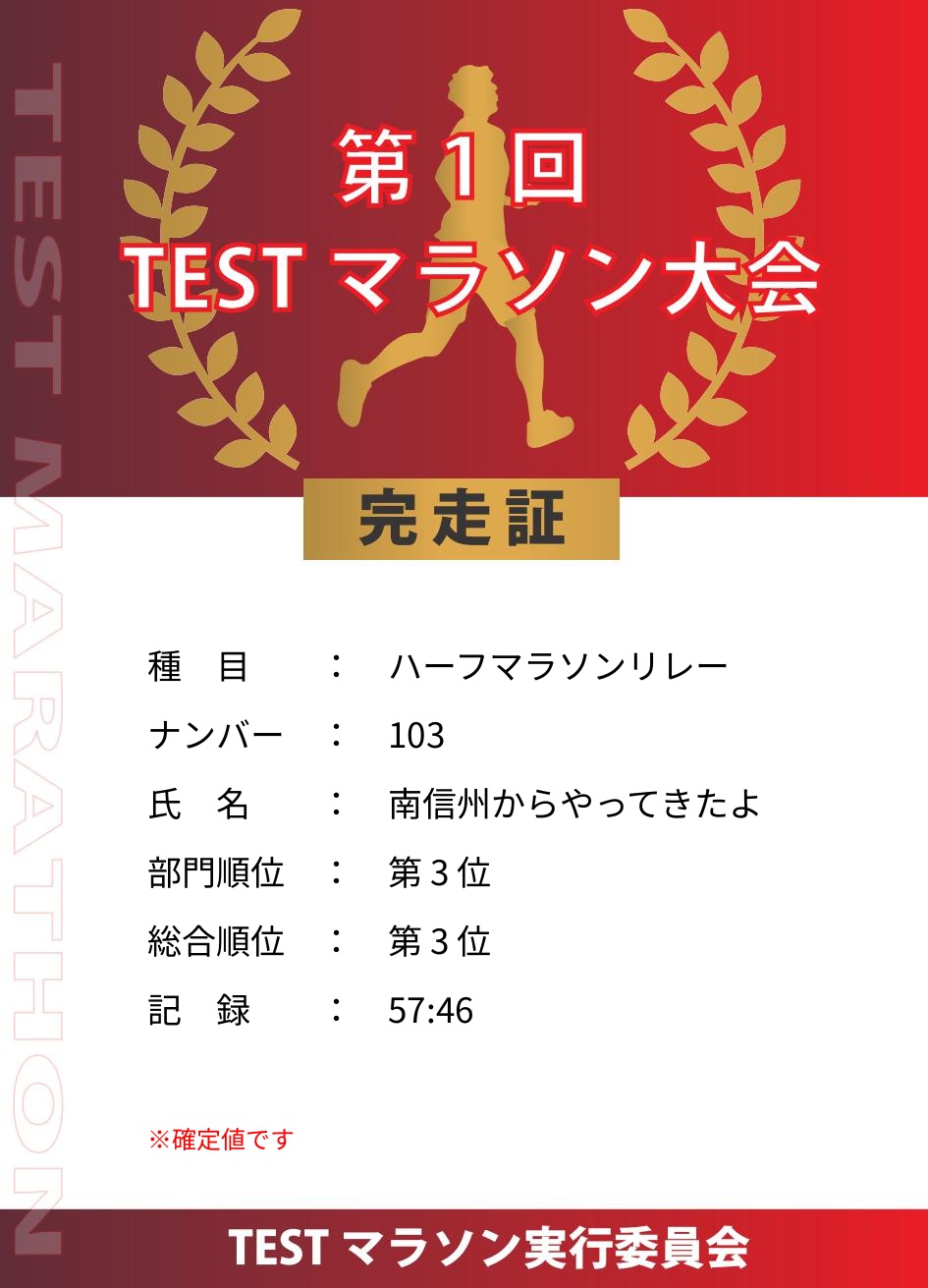 記録証プレビュー