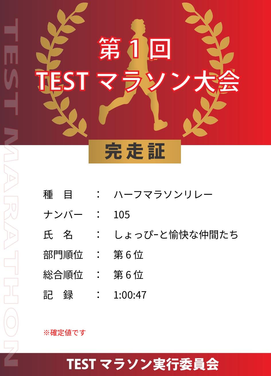 記録証プレビュー
